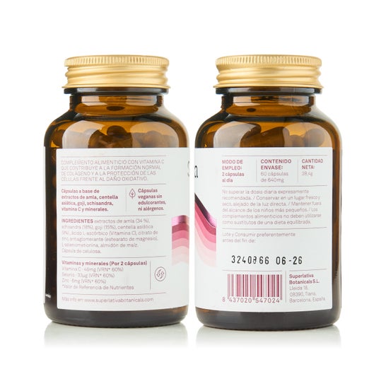 Muse Peau rajeunie Cheveux forts 60caps