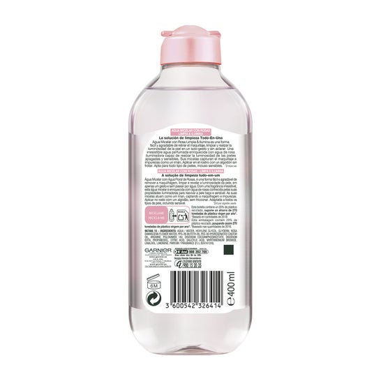Garnier Skinactive Eau de Rose Eau micellaire 400ml
