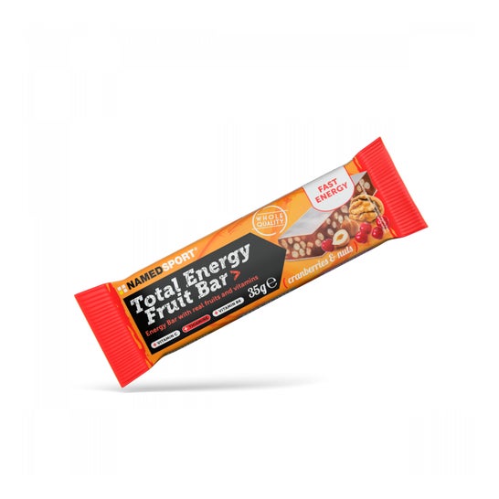 NamedSport Total Energy Fruit Bar Cranberries & Nuts 35g