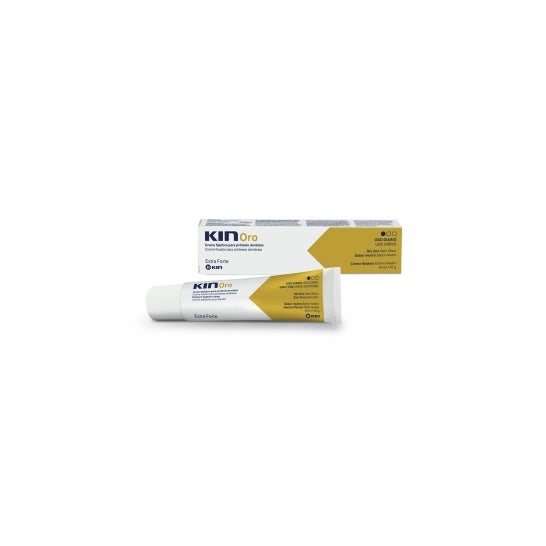 Kin Gold Cream Dental Prothèses Dentaires Fixation Crème 40ml