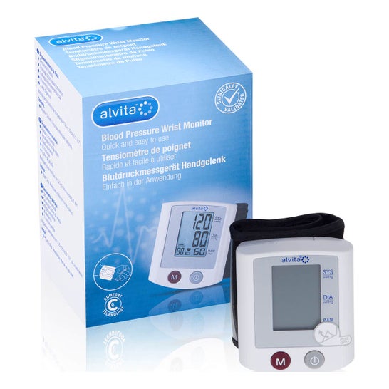 Alvita Nouveau Tensiomètre Automatique De Poignet 1u.