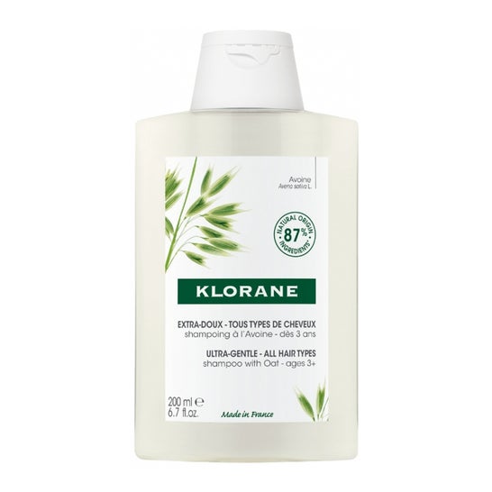 Klorane Shampoing au Lait d'Avoine 200 ml
