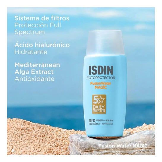 Fotoprotector ISDIN® Fusion Gel Sport SPF50 100 ml + Fusion Water SPF50+ 50 ml