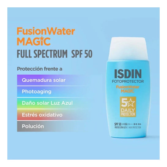Fotoprotector ISDIN® Fusion Gel Sport SPF50 100 ml + Fusion Water SPF50+ 50 ml