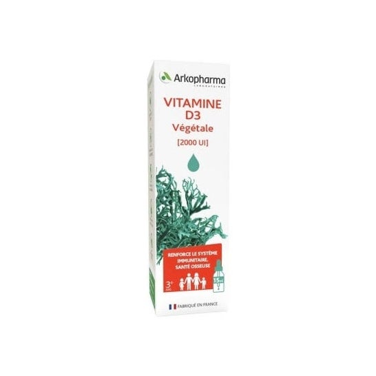 Arkopharma Arkofluide Vitamine D3 Veg 2000Ui 15ml