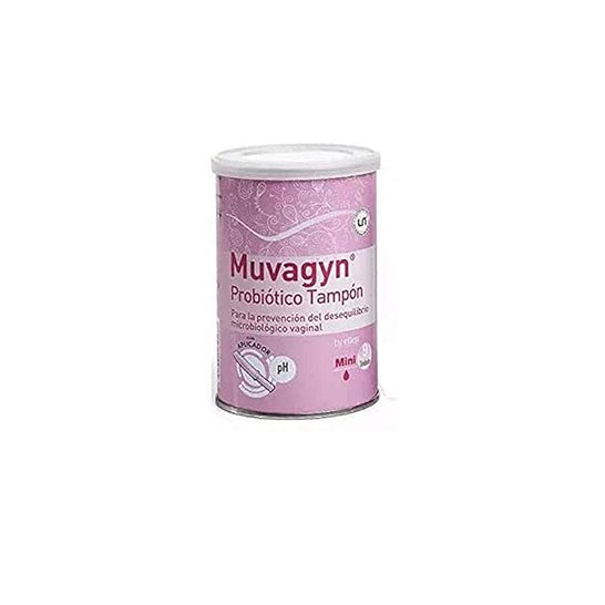 Muvagyn® Mini tampon probiotique avec applicateur 9 pièces