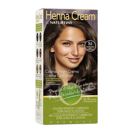 Naturtint Crème au henné 5.0 brun clair 110ml