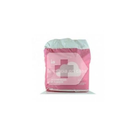 Interapothek compresses de coton 20uds