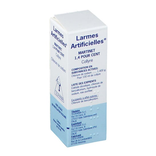 Larmes Artificielles Martinet 1,4% Collyre 10ml