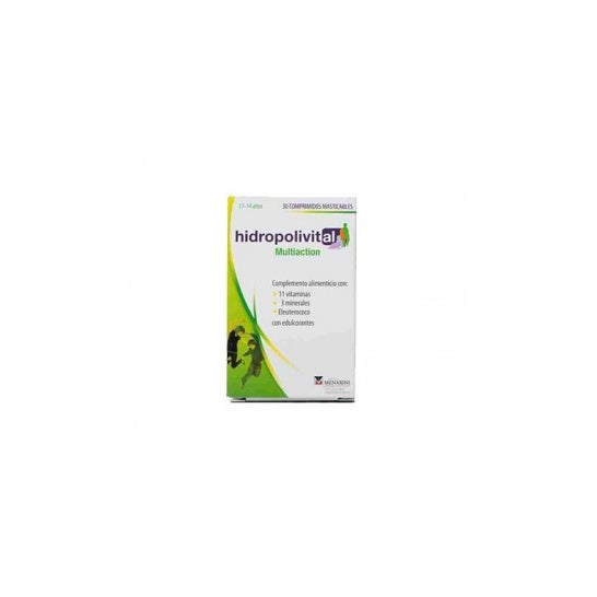 Hidropolivital Multiaction 30 comprimidos comprimidos masticables