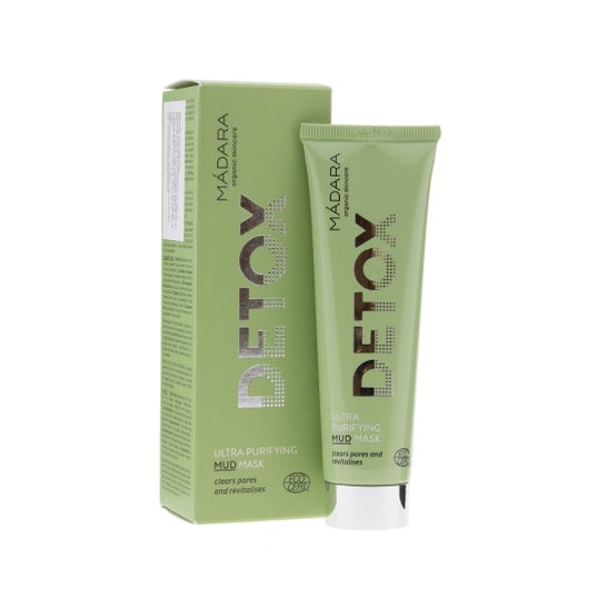 Mádara masque reminéralisant détoxifiant avec boue 60g