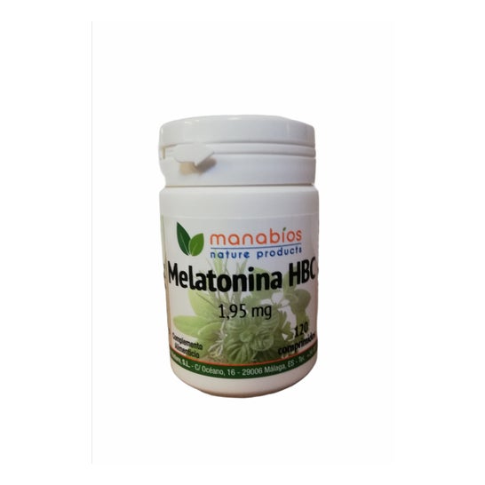 Manabios Melatonin Hbc 1.95mg 120comp