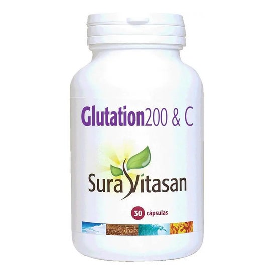 Sura Vitasan Glutathion 200mg 30 gélules Sura Vitasan Glutathion 200mg 30 gélules