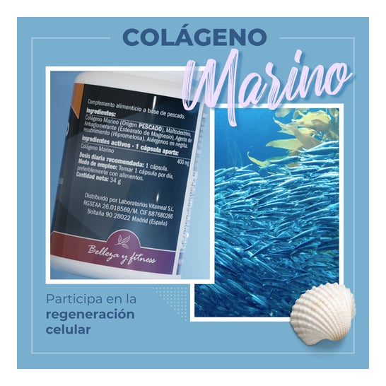 Naturbite Colageno Marino 400mg 60caps