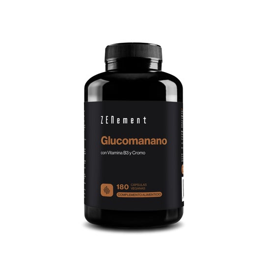 Zenement Glucomanano Vitamina B3 y Cromo 180vcaps