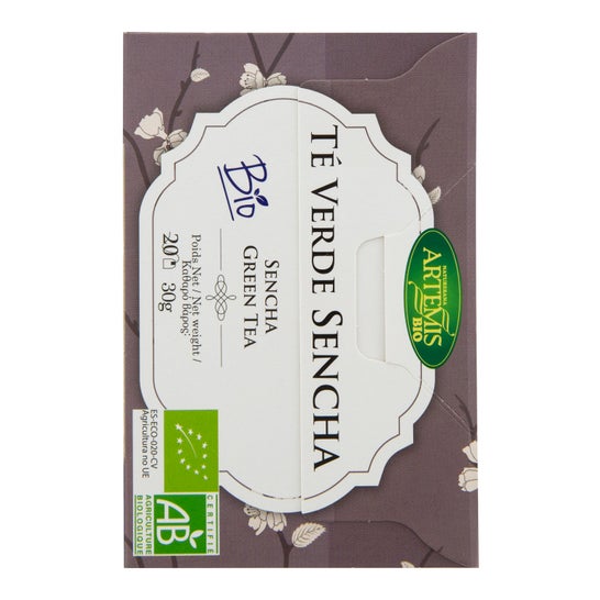 Artemis Bio Thé vert Sencha Eco 20 Filtres