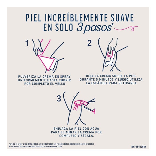 Spray pour peau sensible Veet 150ml