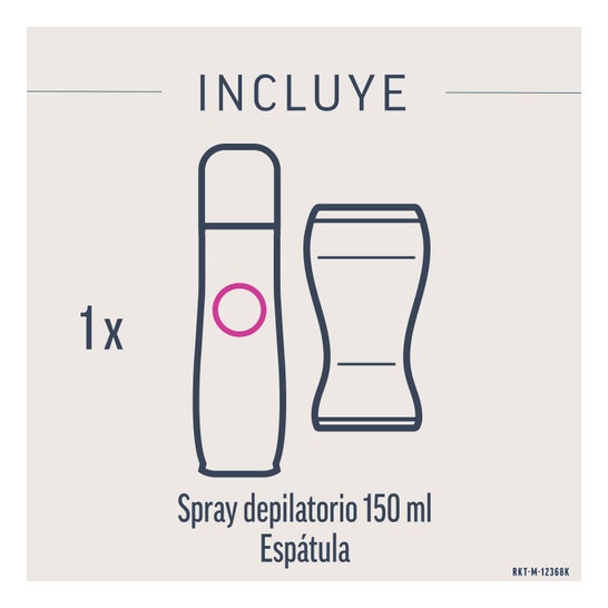 Spray pour peau sensible Veet 150ml