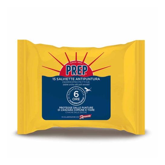 Prep Lingettes Anti-piqûres 15uts