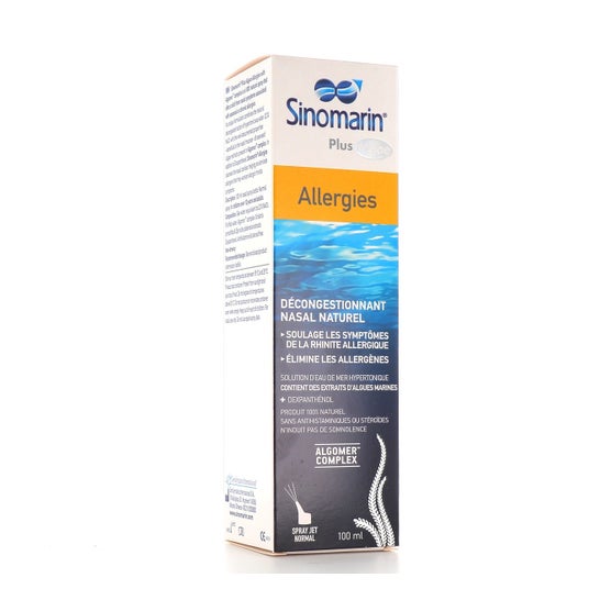 Sinomarin Plus Algae Spray Nasal Allergies 100ml