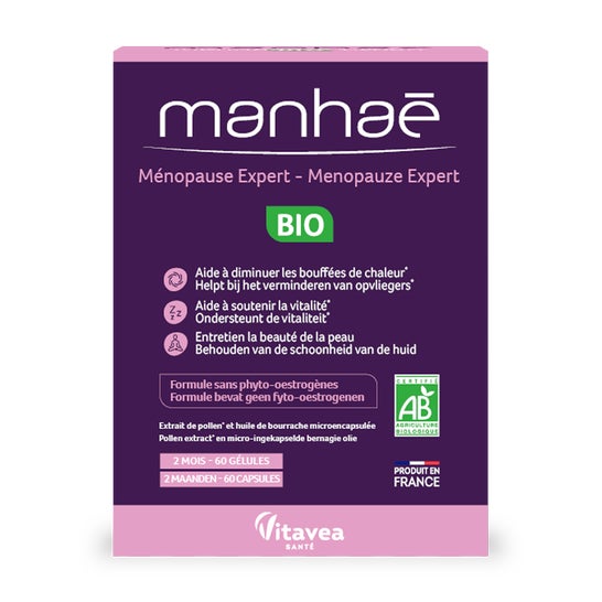 Manhaé Ménopause Bio 60 Gélules