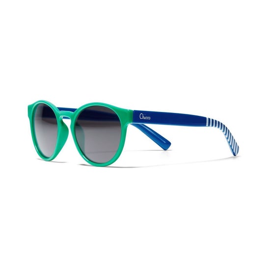 Lunettes de soleil Chicco vertes et bleues 36M+