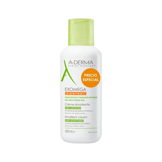 A-Derma Exomega Control Crème Émolliente Anti-Grattage 400ml