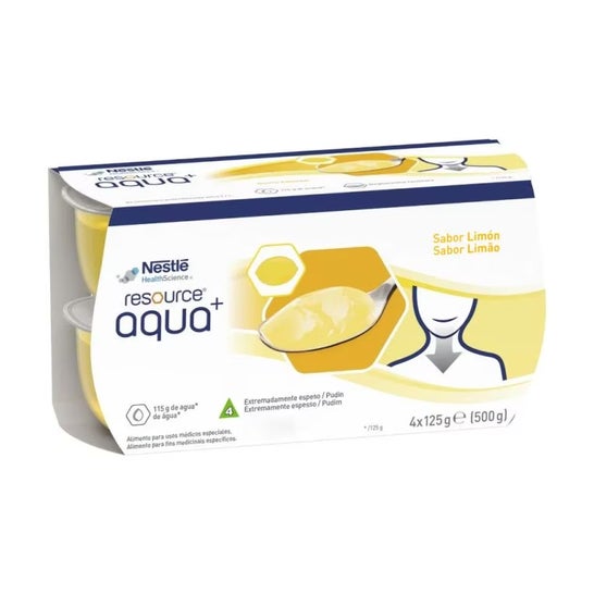 Nestlé Resource citron gélifié à l'eau 4uds