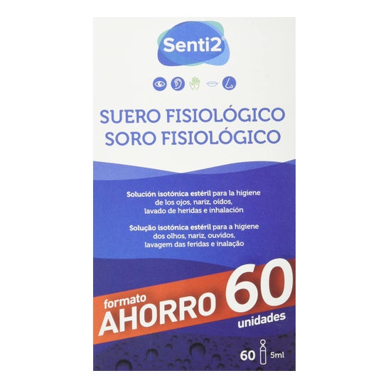 Senti2 Sérum physiologique 60 doses uniques 5ml