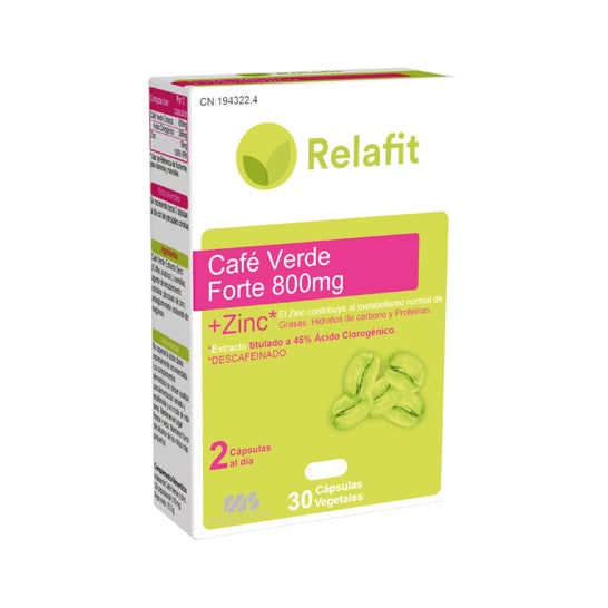Relafit Café Verde Forte 800 Mg