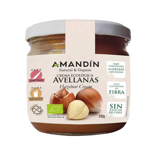 Amandin Crème Cacao Noisette Eco 330g