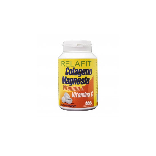 Relafit Colágeno + Magnesio + Vitamina C y D 180 comprimidos