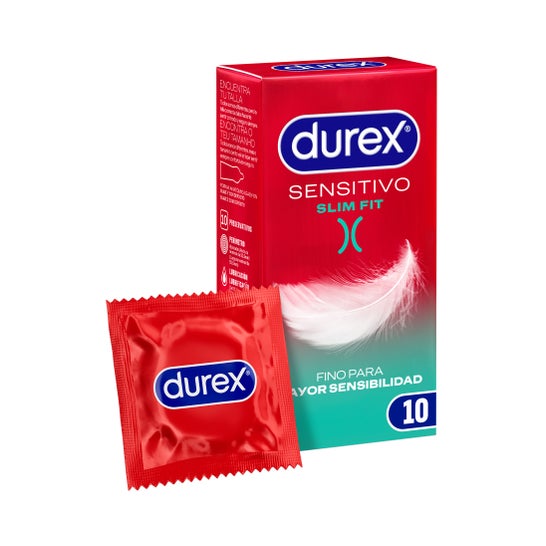 Préservatifs Durex Sensitive Slim Fit 10pcs