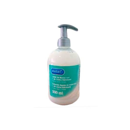 Savon à mains Alvita avec 1/4 de crème hydratante 500ml