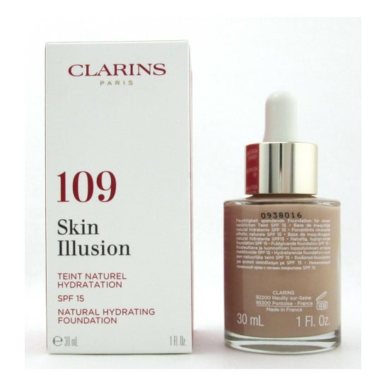Clarins Skin Illusion Teint Naturel Hydratation SPF15 109 Blé 30ml