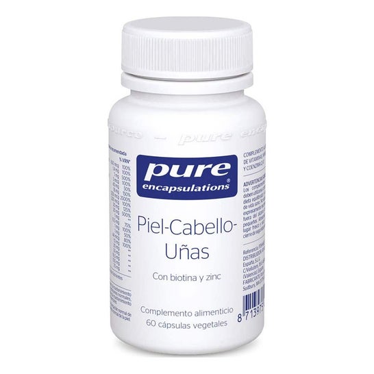 Pure Encapsulations Peau Cheveux Ongles 60caps