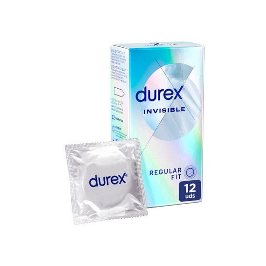 Durex® Invisible extra fine extra fine extra sensible 12uds