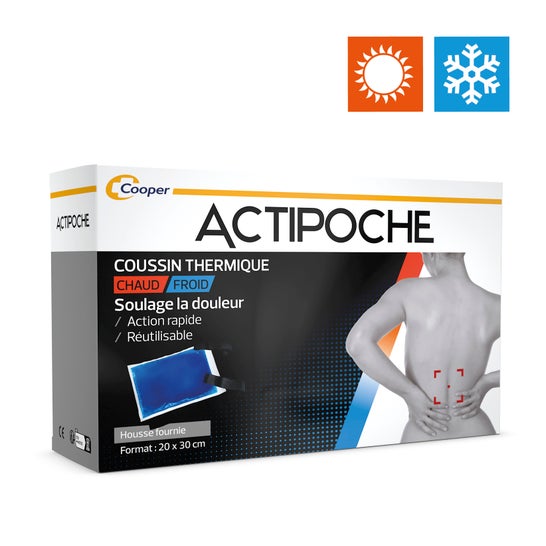 Actipoche Coussin Thermique Chaud/Froid  20x30cm