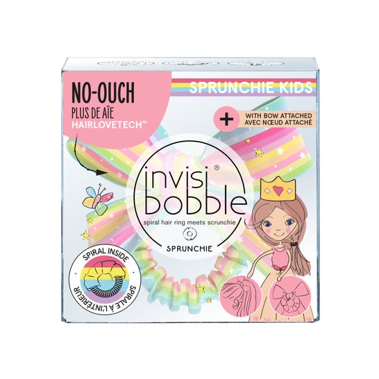 Invisibobble Kids Sprunchie Slim Let's Chase Rainbows 1 Unidade