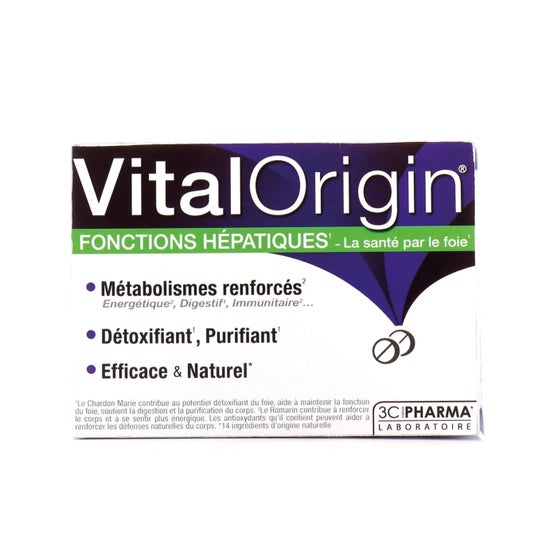 3C Pharma Vitalorigin 60 Comprimés