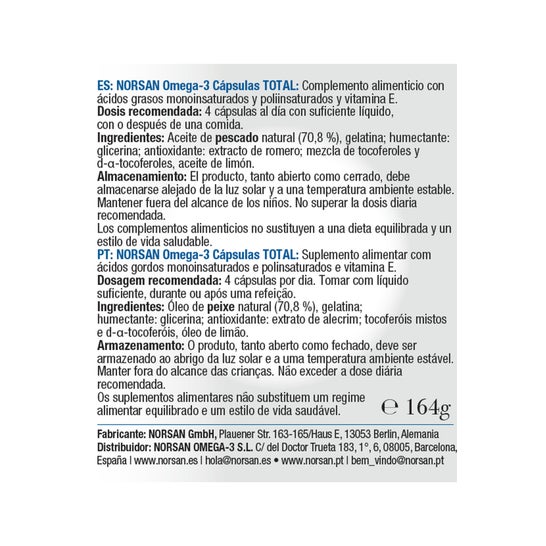 Norsan Omega-3 Total 120 gélules