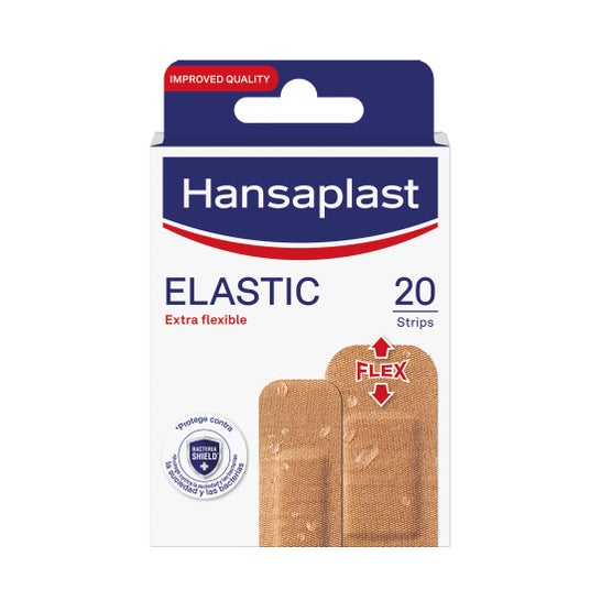 Hansaplast coussin adhésif élastique 2 tailles 20 bandes