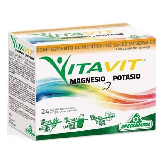 Vitavit Magnésium & Potassium 24 Enveloppes