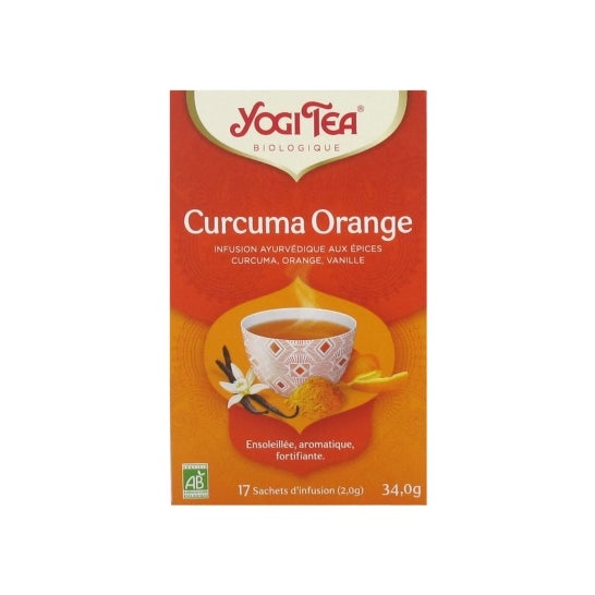 Yogi Tea Curcuma Orange Bio 17 sachets