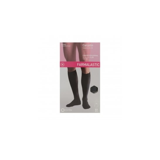 Farmalastic Antibacterial Compression Normale Noir TS