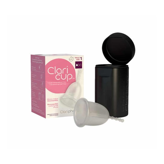 Claripharm Claricup 1 Coupe Menstruelle Colorless T1 + Box