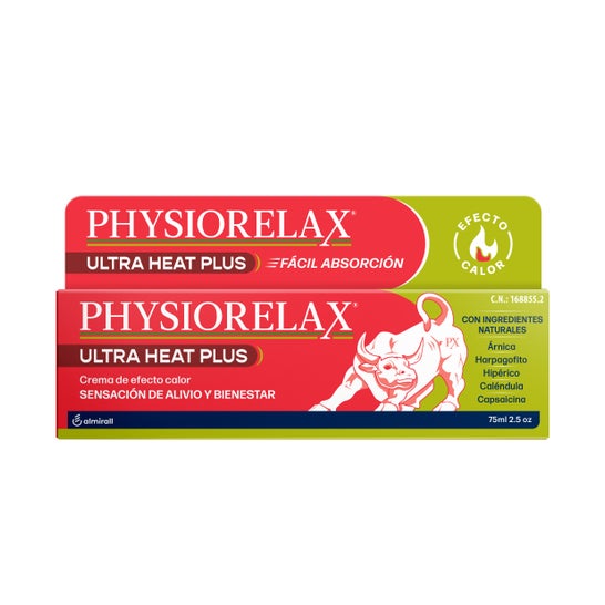 Physiorelax Ultra Heat Crème de Massage 75 ml