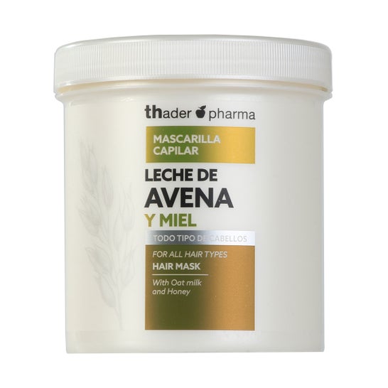 Thader Pharma Masque Capillaire Lait d'Avoine et Miel 700 ml