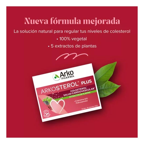Arkopharma Arkosterol Plus 2x30 Gélules