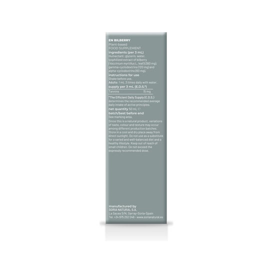 Extracto Arandano Xxi 50ml Soria Natural *